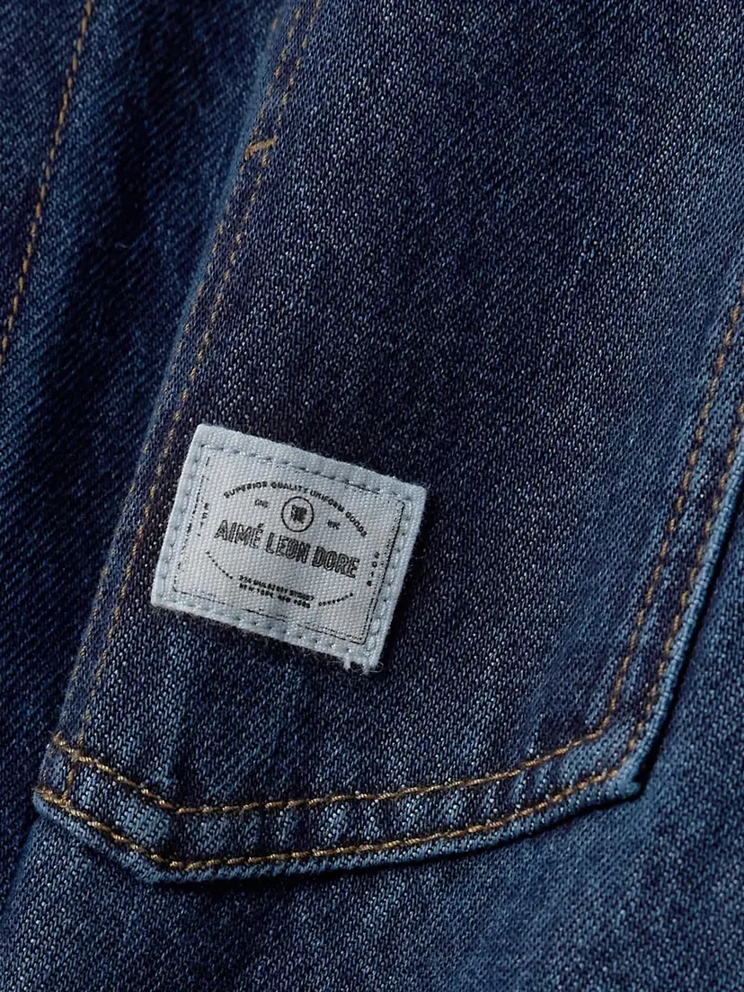 Aimé Leon Dore Corduroy-trimmed Denim Jacket | Thumbnail 5