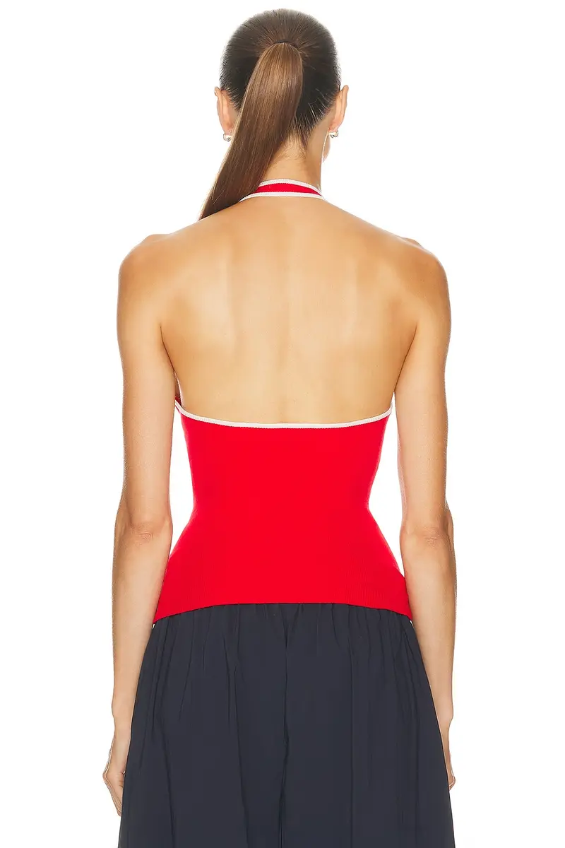 St. Agni Fine Line Halter Top | Thumbnail 3 St. Agni Fine Line Halter Top | Thumbnail 3