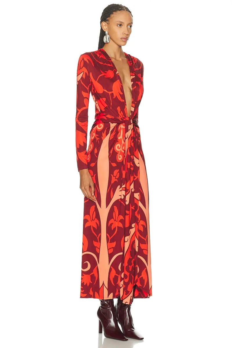 Johanna Ortiz Oasis Ankle Dress | Thumbnail 2 Johanna Ortiz Oasis Ankle Dress | Thumbnail 2