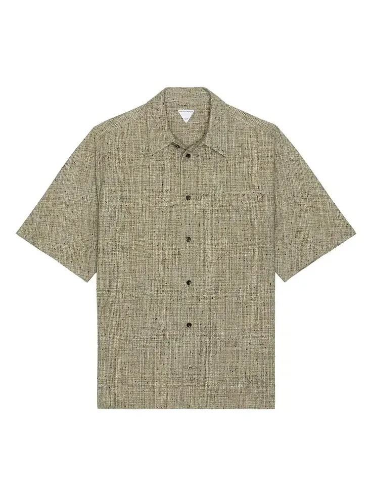 Multi Colour Fleck Viscose Shirt Multi Colour Fleck Viscose Shirt