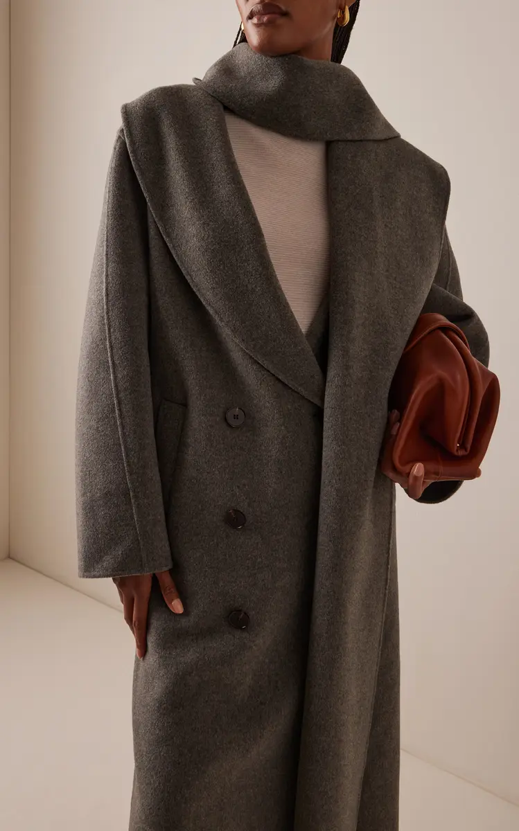 Róhe Signature double-faced scarf coat | Thumbnail 6 Róhe Signature double-faced scarf coat | Thumbnail 6