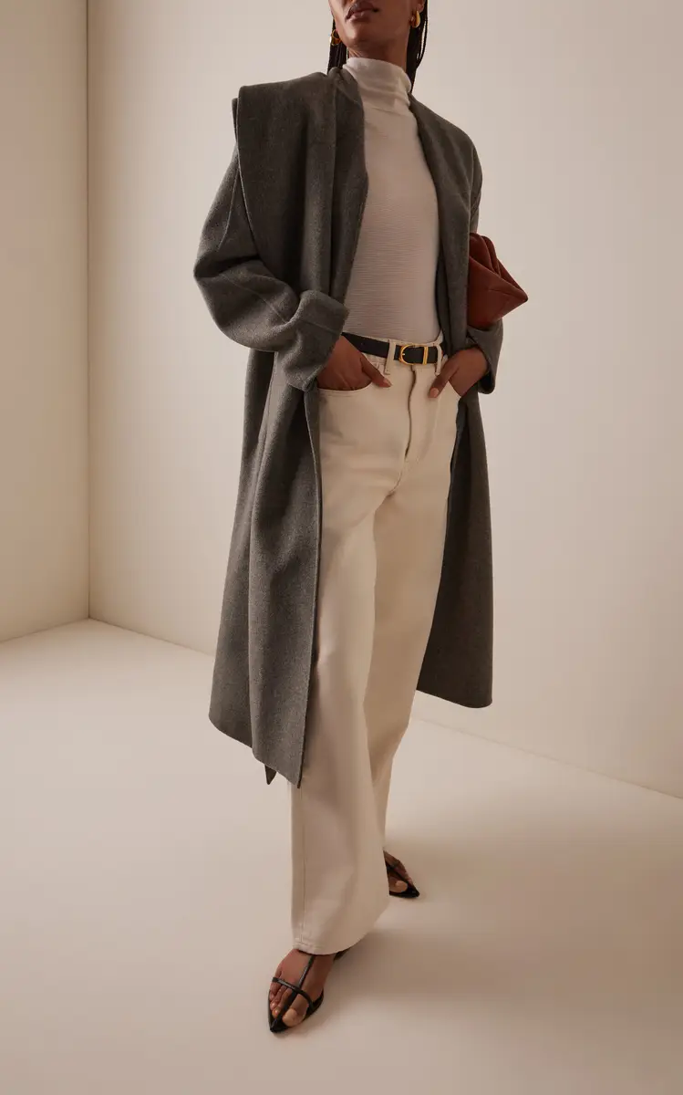 Róhe Signature double-faced scarf coat | Thumbnail 7 Róhe Signature double-faced scarf coat | Thumbnail 7
