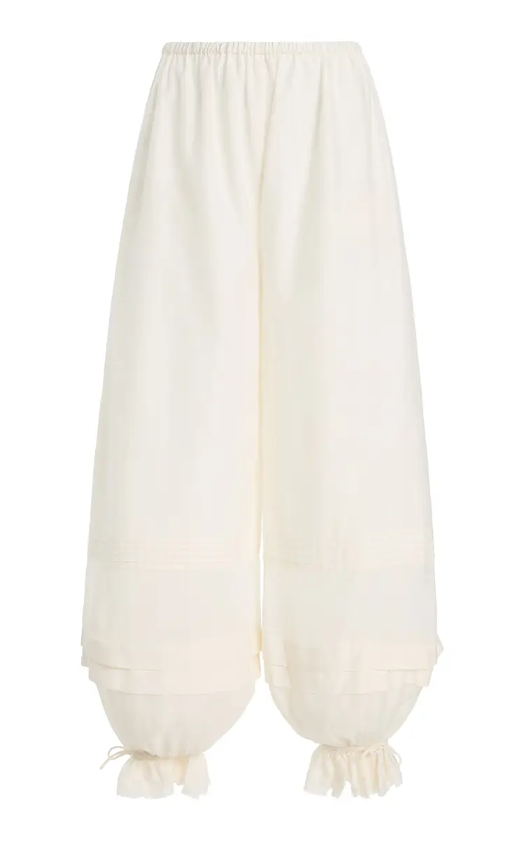 Posse Exclusive Pearl Cotton-Silk Pants | Thumbnail 5 Posse Exclusive Pearl Cotton-Silk Pants | Thumbnail 5