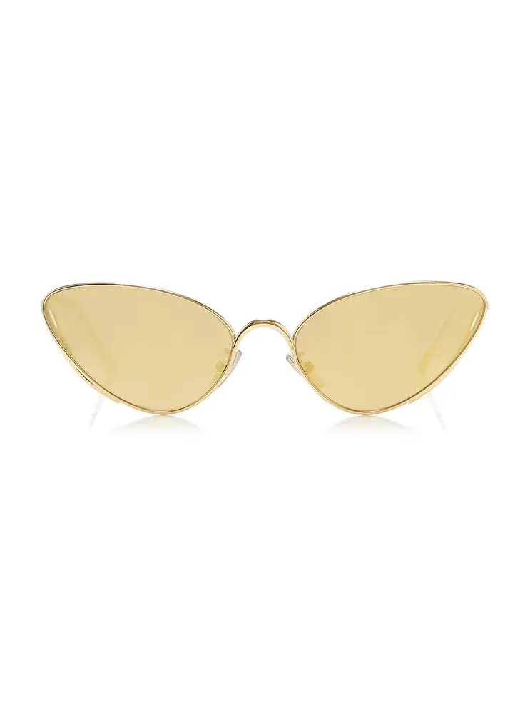 Loewe Shooting Star Cat-Eye Metal Sunglasses