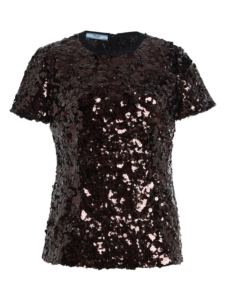 Prada Sequined Top