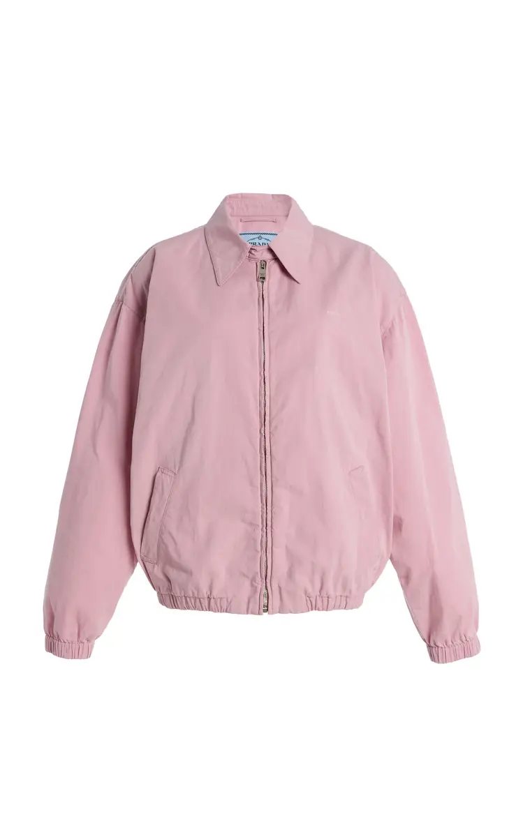 Cotton-Gabardine Blouson Jacket Cotton-Gabardine Blouson Jacket