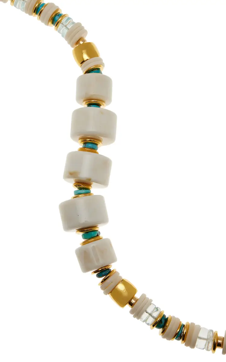 Lizzie Fortunato Granada Necklace In Blanco | Thumbnail 3 Lizzie Fortunato Granada Necklace In Blanco | Thumbnail 3