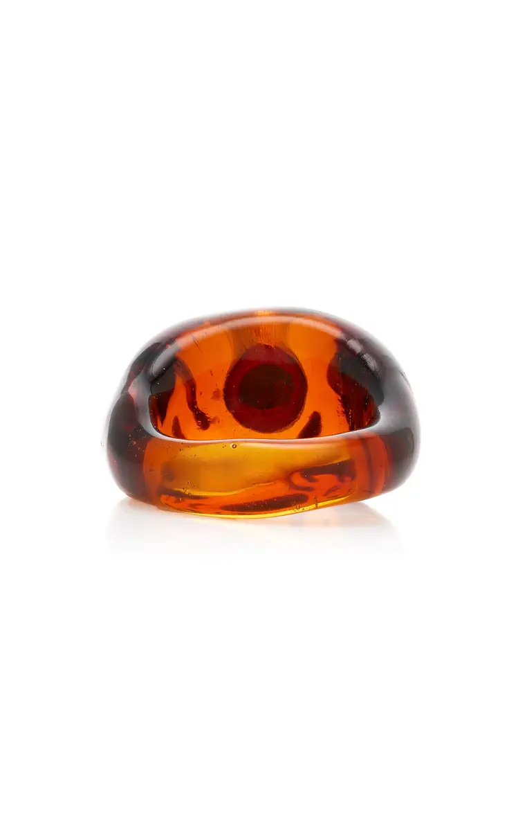 Lizzie Fortunato Monument Ring In Leopard | Thumbnail 5 Lizzie Fortunato Monument Ring In Leopard | Thumbnail 5