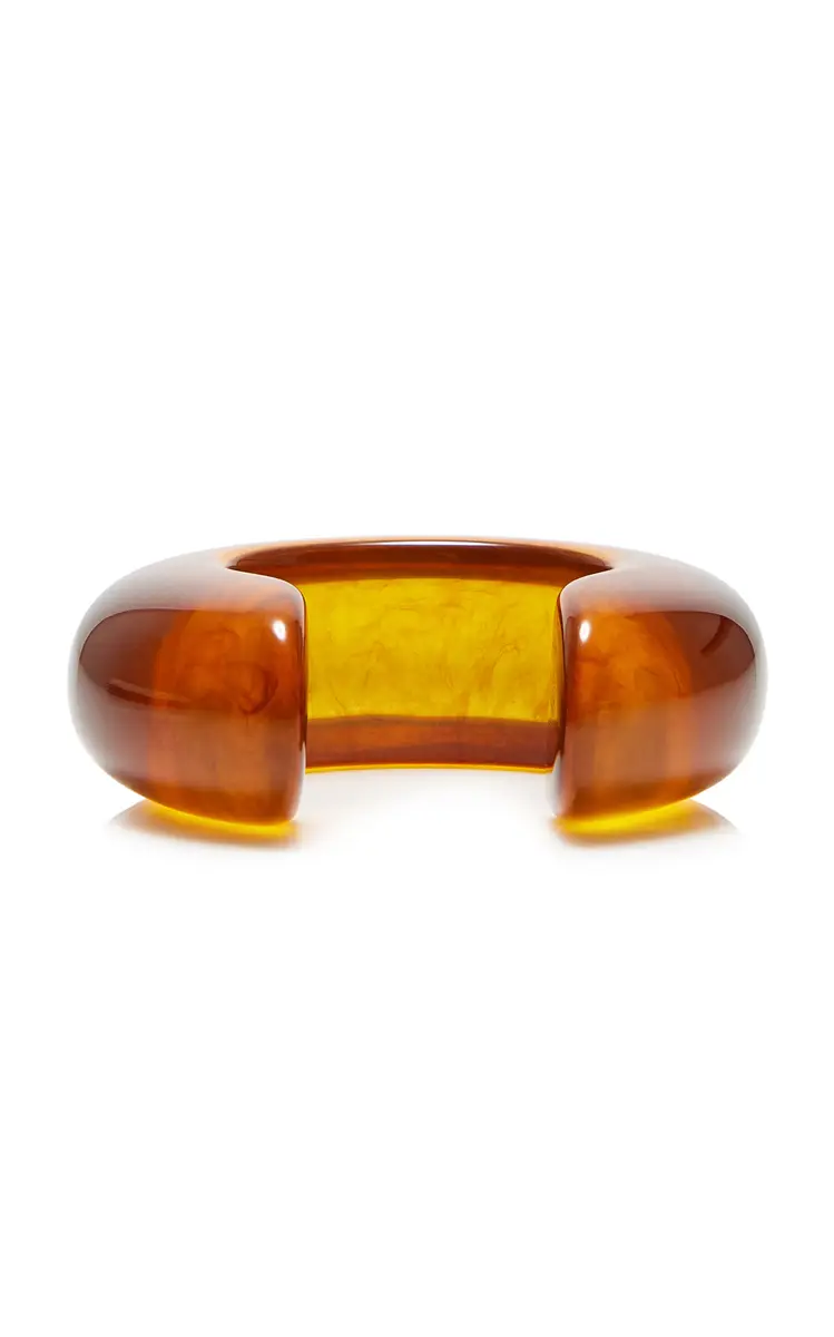 Lizzie Fortunato Arc Cuff In Tortoise | Thumbnail 6 Lizzie Fortunato Arc Cuff In Tortoise | Thumbnail 6