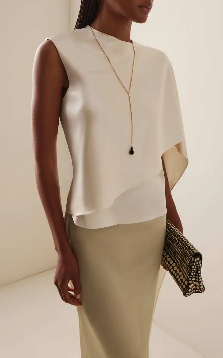 Heirlome Exclusive Carmen Cape-Sleeve Silk Top | Thumbnail 3 Heirlome Exclusive Carmen Cape-Sleeve Silk Top | Thumbnail 3