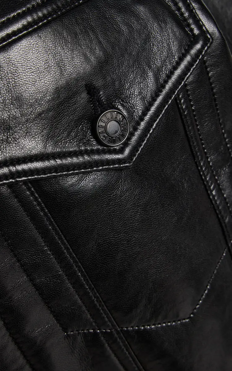Agolde Rubik Leather Jacket | Thumbnail 5 Agolde Rubik Leather Jacket | Thumbnail 5