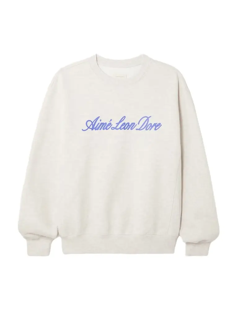 Aimé Leon Dore Logo-print Cotton-jersey Sweatshirt | Image 1 Aimé Leon Dore Logo-print Cotton-jersey Sweatshirt | Image 1