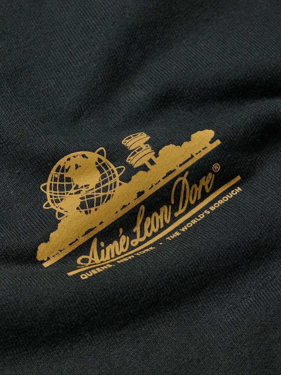 Aimé Leon Dore Unisphere Logo-Print Cotton-Jersey Sweatshirt - Men | Thumbnail 5