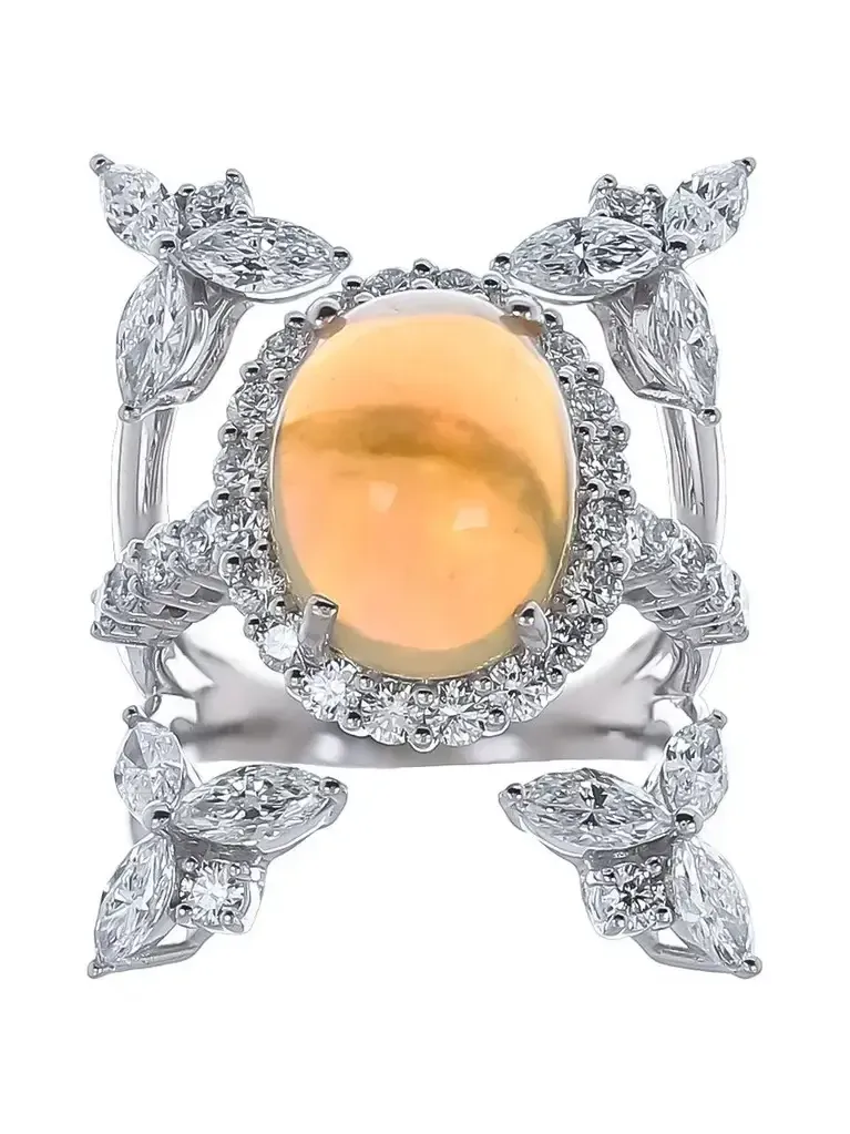 Opal Diamond Reign Supreme Ring