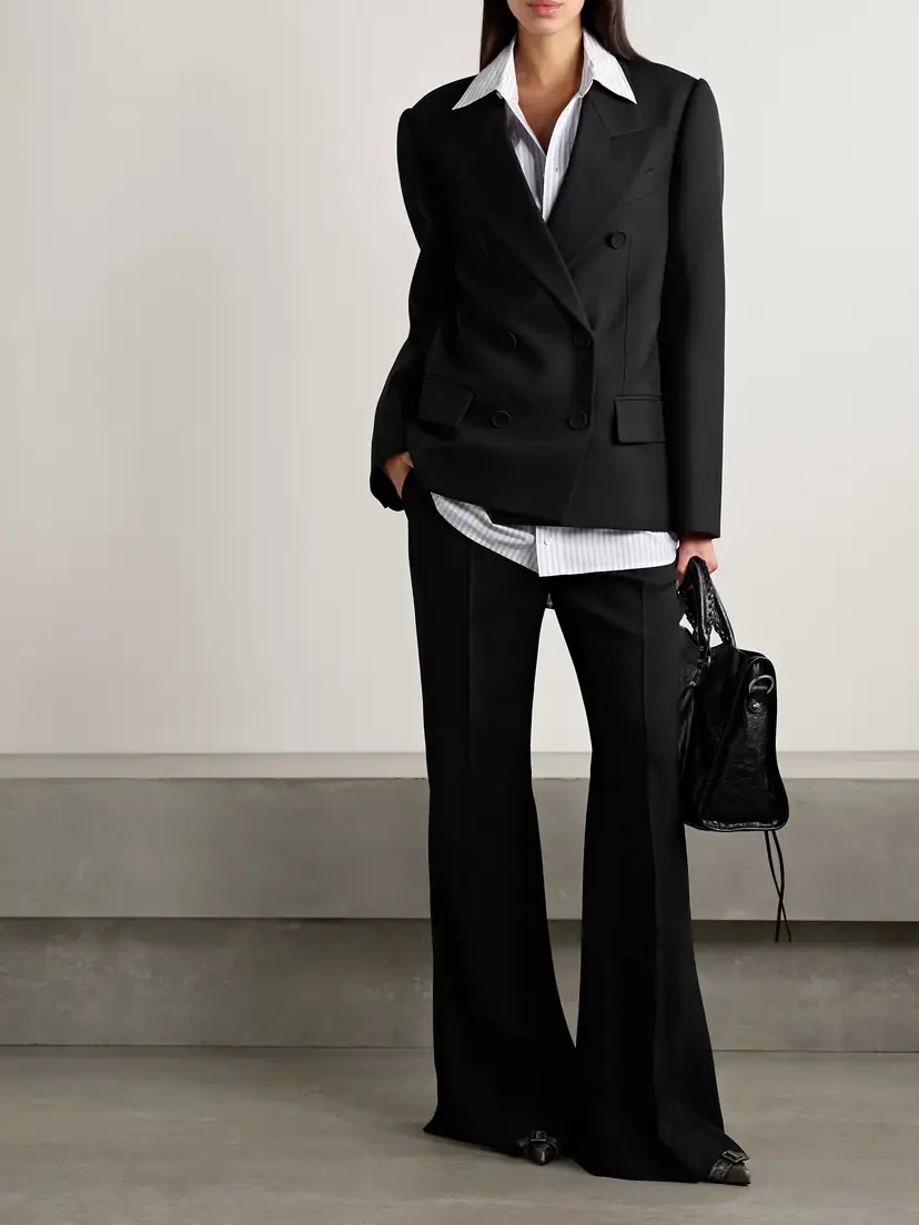 Acne Studios Double-breasted Wool-twill Blazer | Thumbnail 2 Acne Studios Double-breasted Wool-twill Blazer | Thumbnail 2