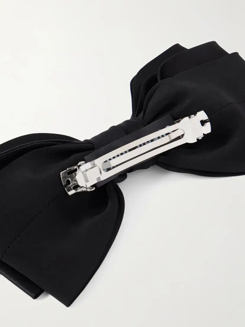 Sophie Buhai Bow-detailed Silk Hair Clip | Thumbnail 3 Sophie Buhai Bow-detailed Silk Hair Clip | Thumbnail 3