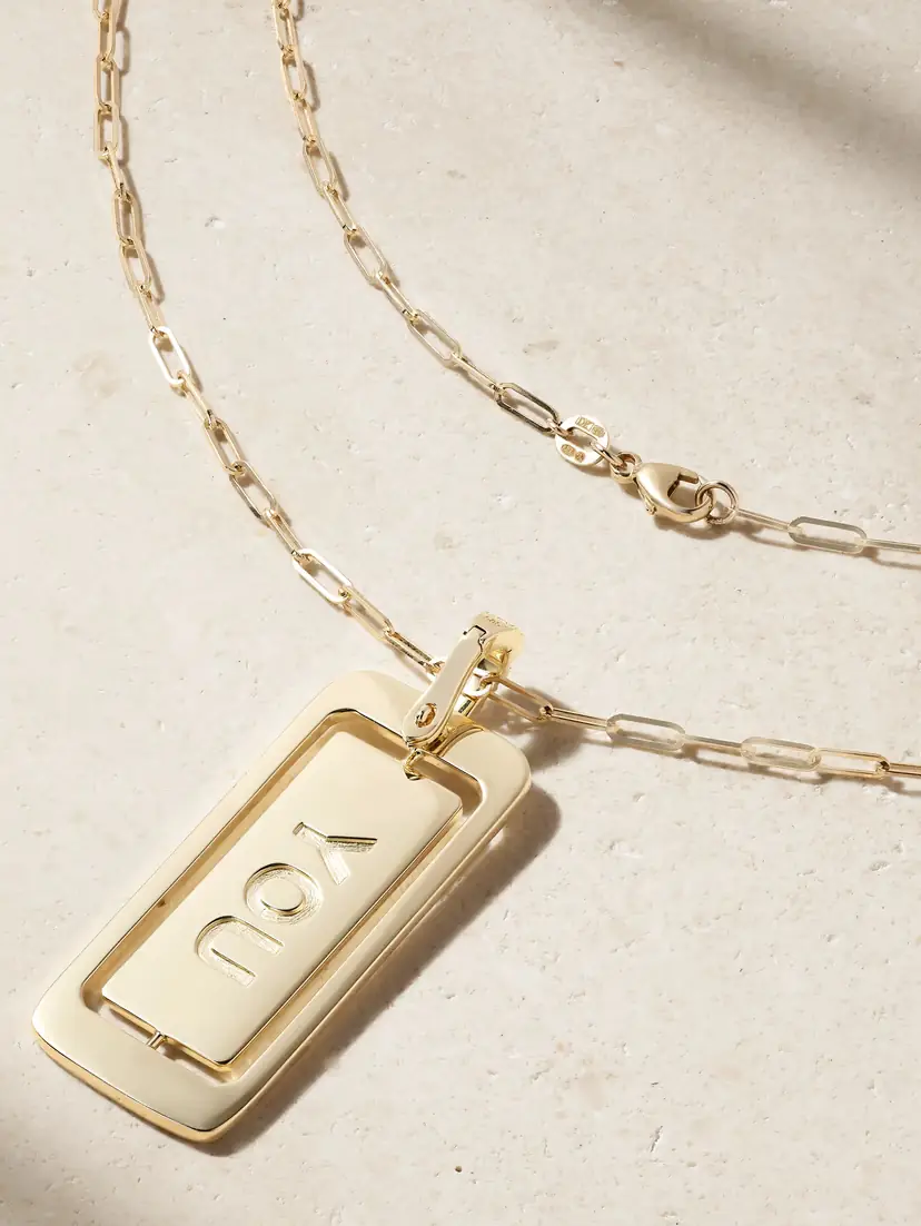 Diane Kordas Love You Spinning 18-karat Gold Diamond Necklace | Thumbnail 3 Diane Kordas Love You Spinning 18-karat Gold Diamond Necklace | Thumbnail 3