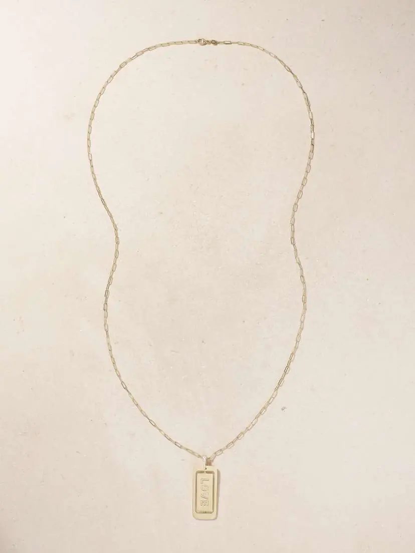 Diane Kordas Love You Spinning 18-karat Gold Diamond Necklace | Thumbnail 4 Diane Kordas Love You Spinning 18-karat Gold Diamond Necklace | Thumbnail 4