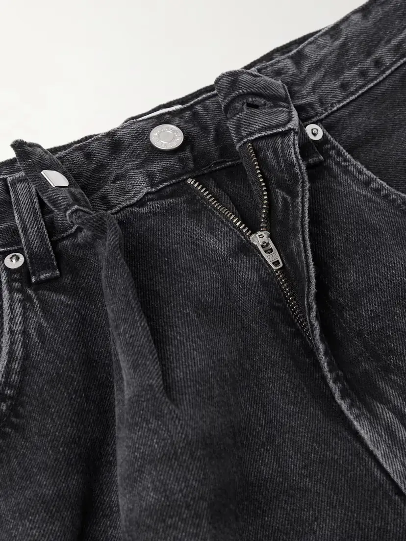 AGOLDE Vana Draped Low-rise Wide-leg Jeans | Thumbnail 5