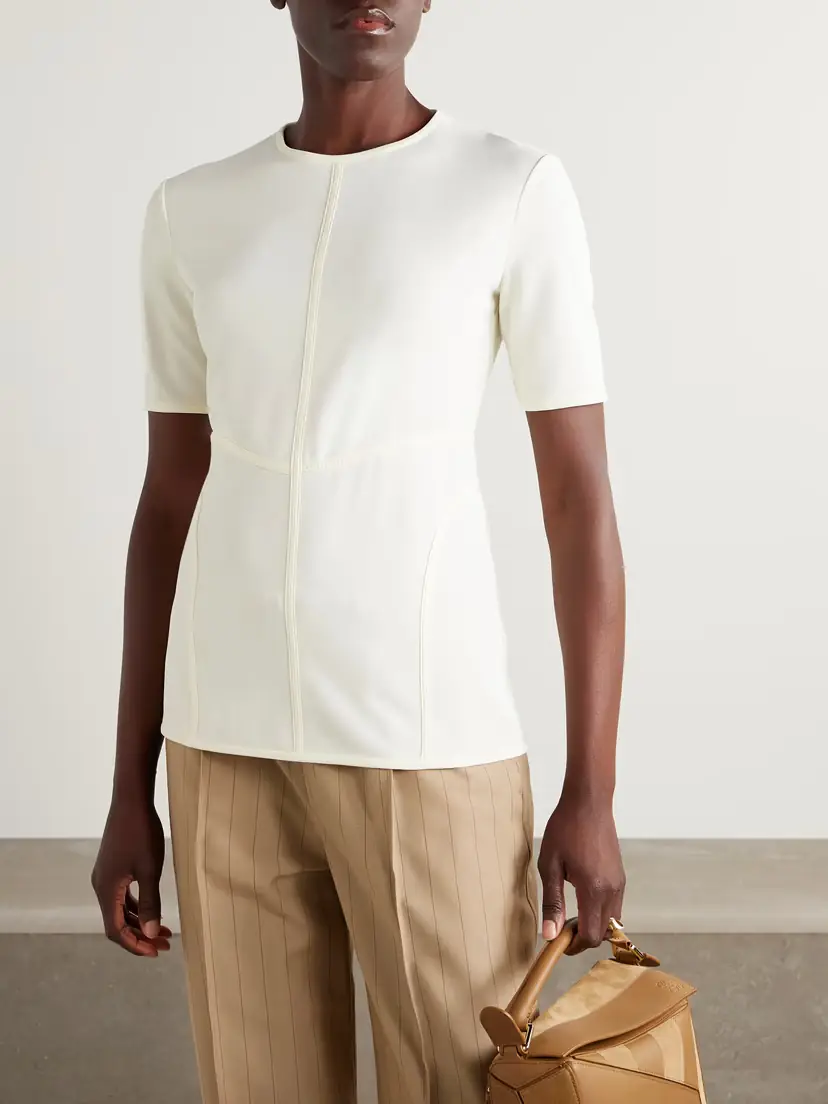 Jil Sander Crepe Top | Thumbnail 3