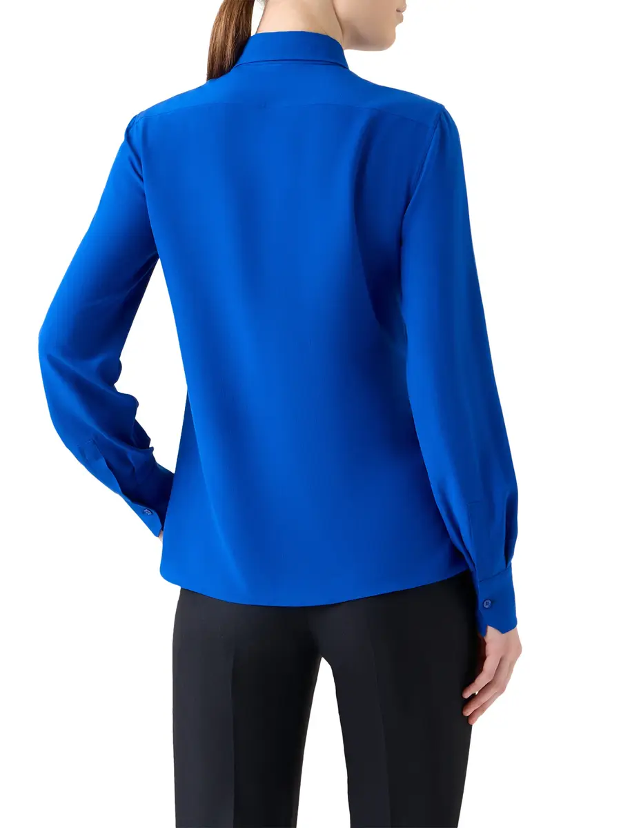 Akris Silk Crêpe Blouse | Thumbnail 5 Akris Silk Crêpe Blouse | Thumbnail 5