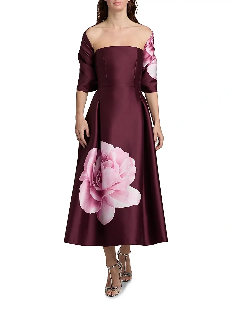 SACHIN & BABI Women's Shay Strapless Tea-Length Dress | Thumbnail 2 SACHIN & BABI Women's Shay Strapless Tea-Length Dress | Thumbnail 2