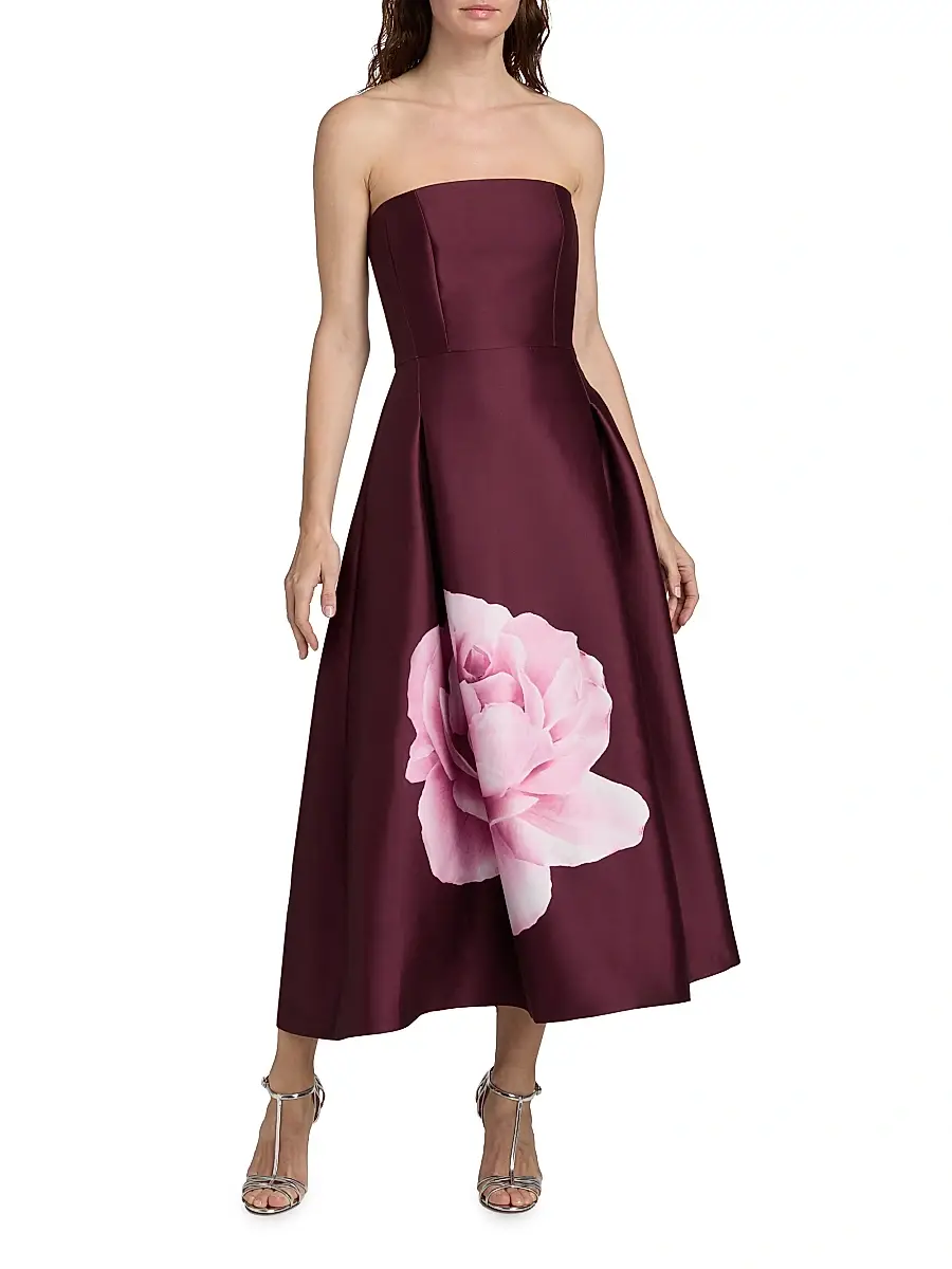 SACHIN & BABI Women's Shay Strapless Tea-Length Dress | Thumbnail 3 SACHIN & BABI Women's Shay Strapless Tea-Length Dress | Thumbnail 3