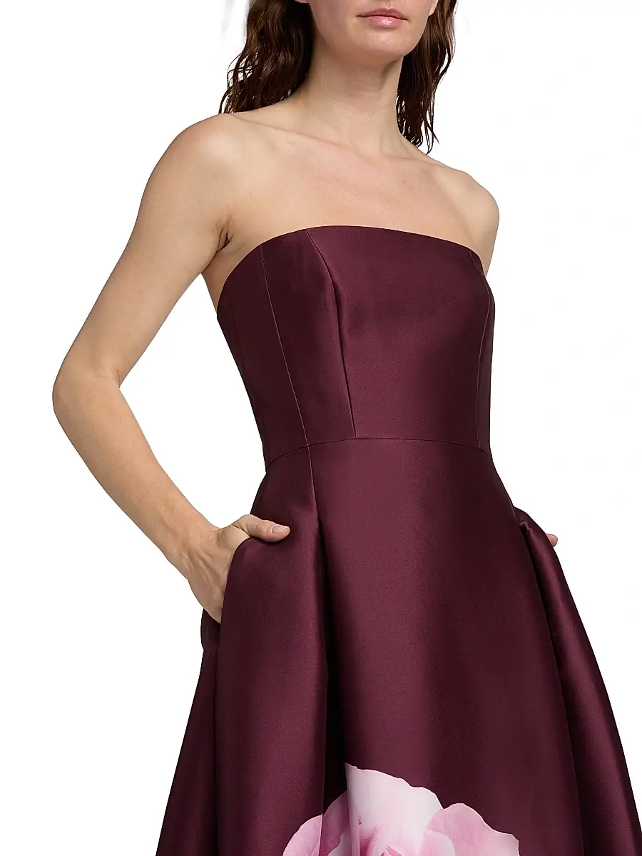 SACHIN & BABI Women's Shay Strapless Tea-Length Dress | Thumbnail 6 SACHIN & BABI Women's Shay Strapless Tea-Length Dress | Thumbnail 6