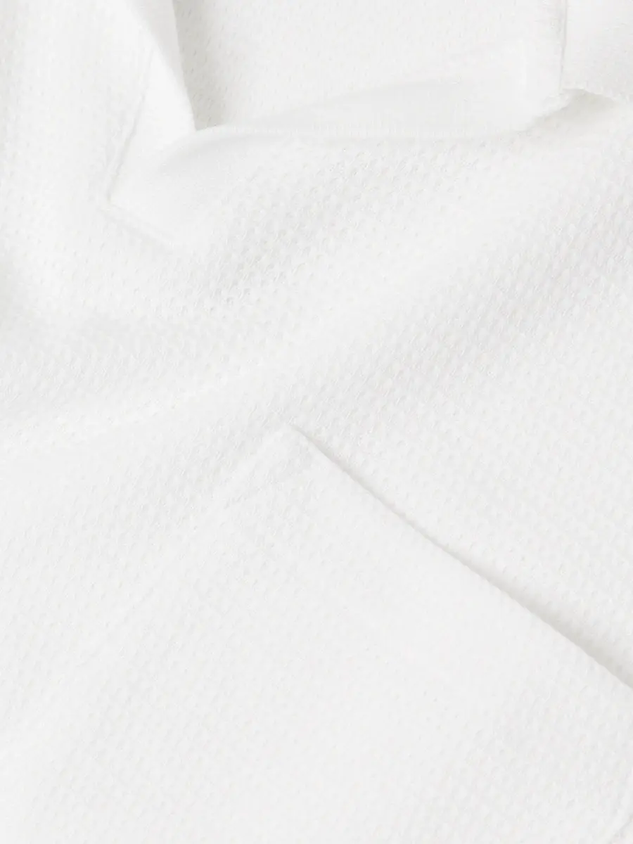 Vince Men's Birdseye Cotton Johnny Collar Shirt | Thumbnail 6 Vince Men's Birdseye Cotton Johnny Collar Shirt | Thumbnail 6
