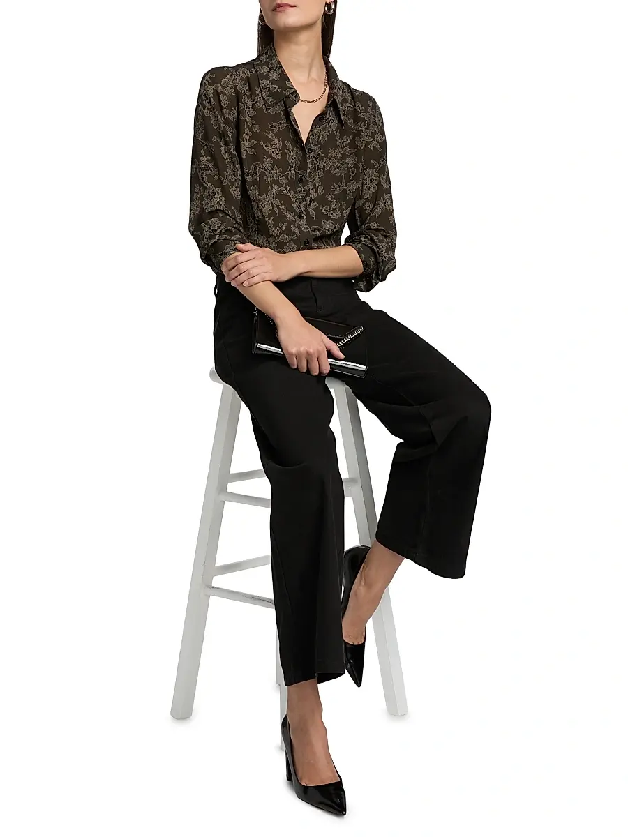 PAIGE Women's Desano Floral Shirt | Thumbnail 2 PAIGE Women's Desano Floral Shirt | Thumbnail 2