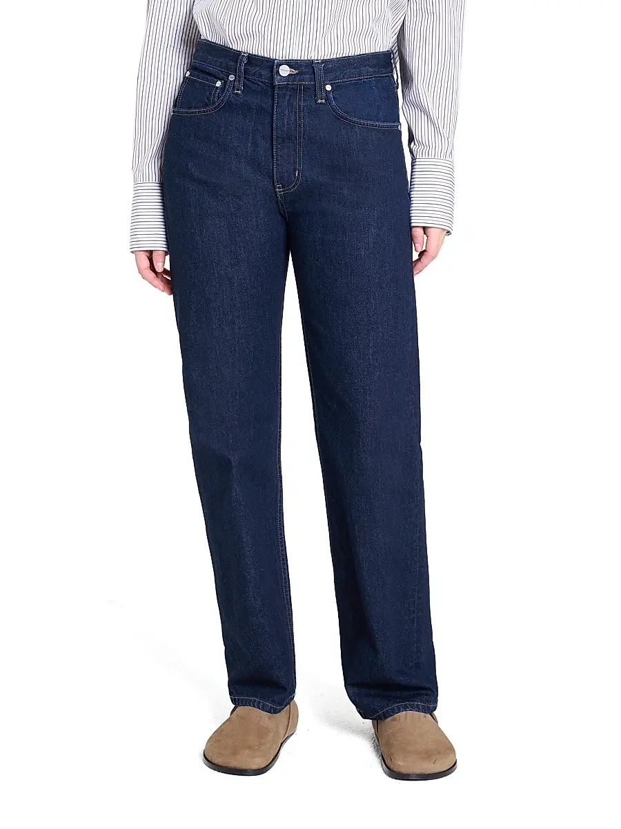 TWP Women's Kent St Dark Wash Jeans | Thumbnail 3