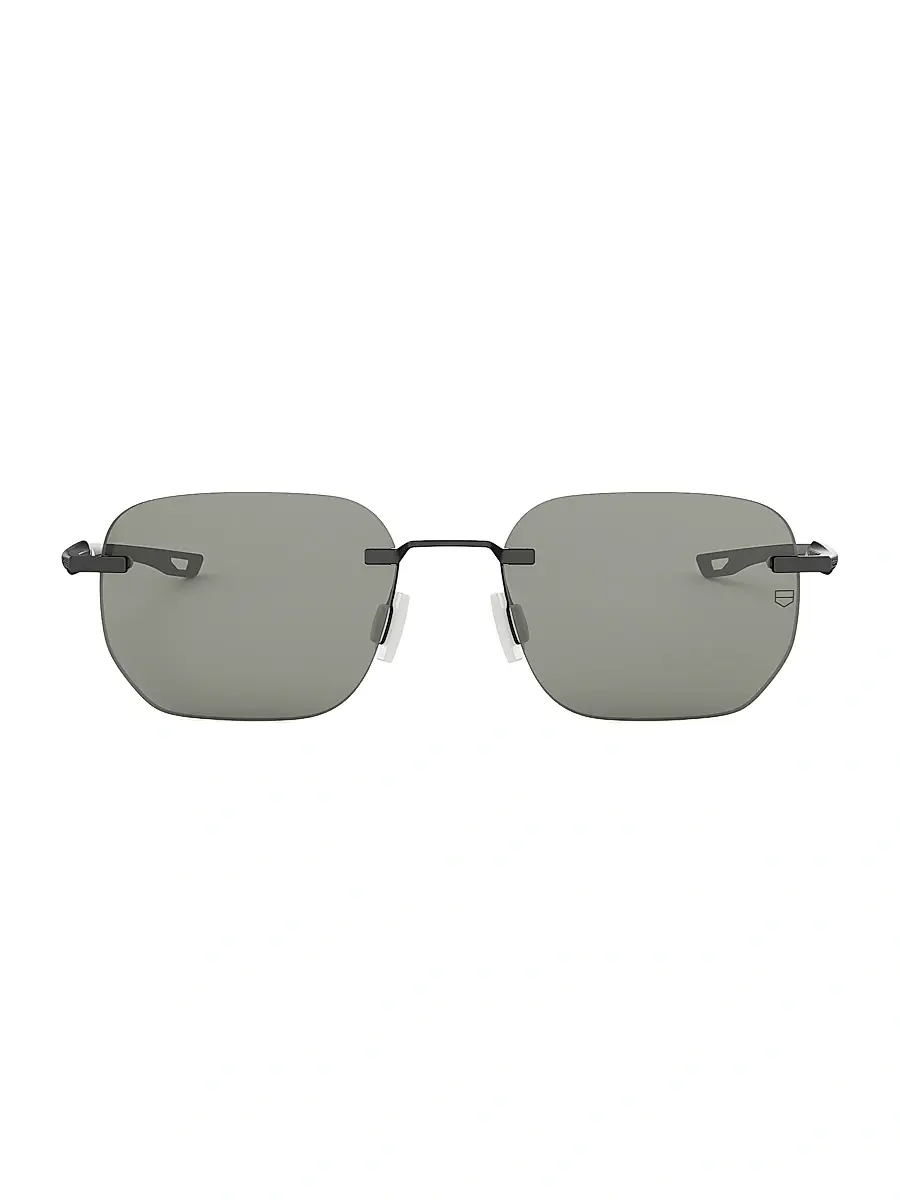 TAG Heuer Men's 55MM Mini Vingt Sept Rectangular Sunglasses | Thumbnail 2