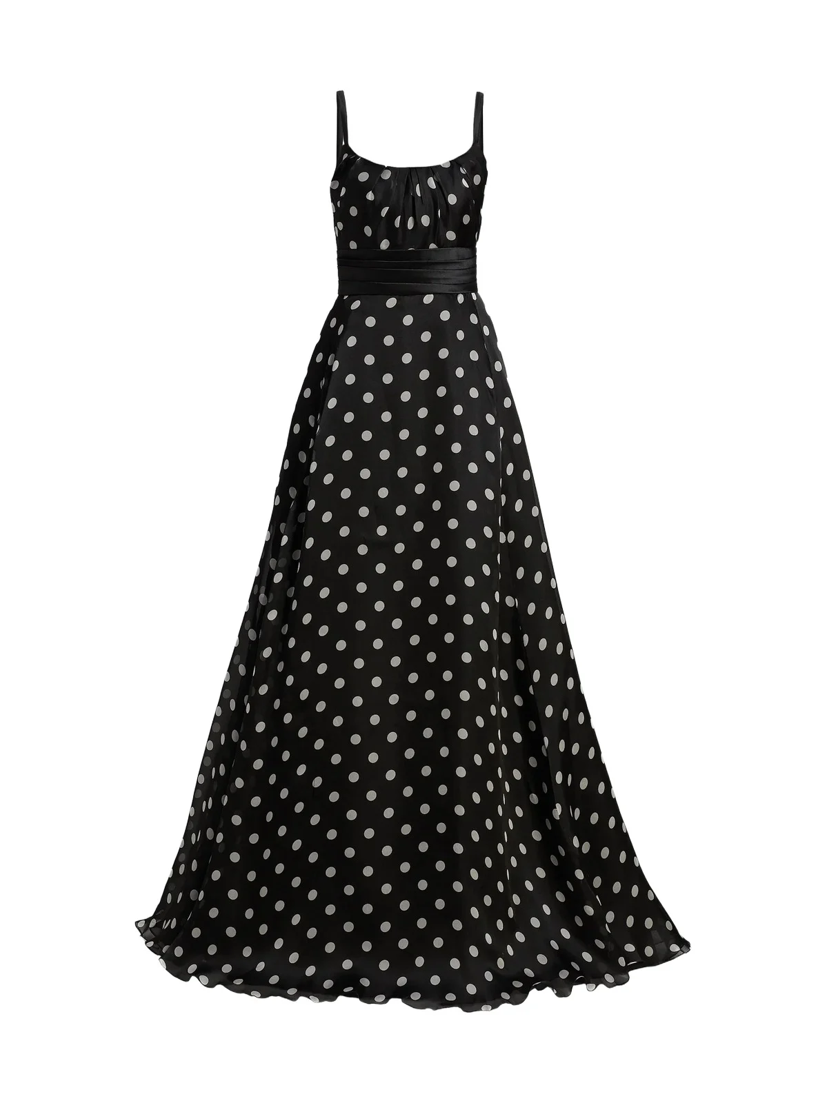 Women's Polka Dot Organza Ballgown