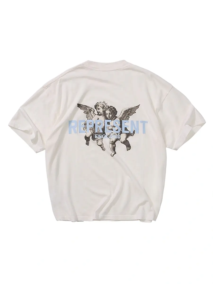 Represent Men's Legacy Cherubs Graphic Oversized T-Shirt | Thumbnail 3 Represent Men's Legacy Cherubs Graphic Oversized T-Shirt | Thumbnail 3
