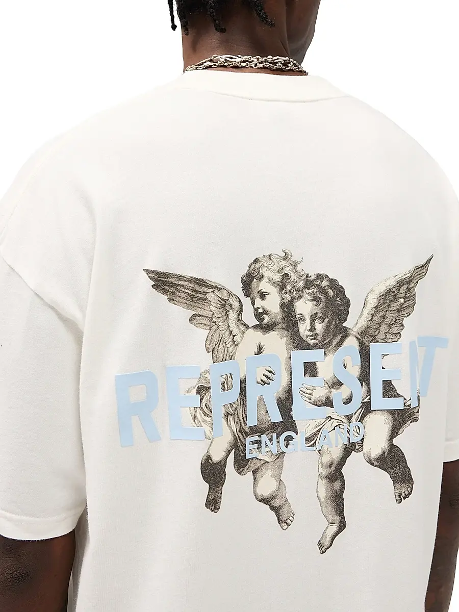 Represent Men's Legacy Cherubs Graphic Oversized T-Shirt | Thumbnail 9 Represent Men's Legacy Cherubs Graphic Oversized T-Shirt | Thumbnail 9