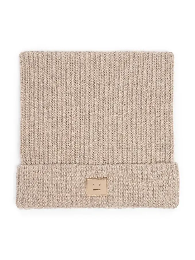 Acne Studios Men's Kua Rib-Knit Beanie