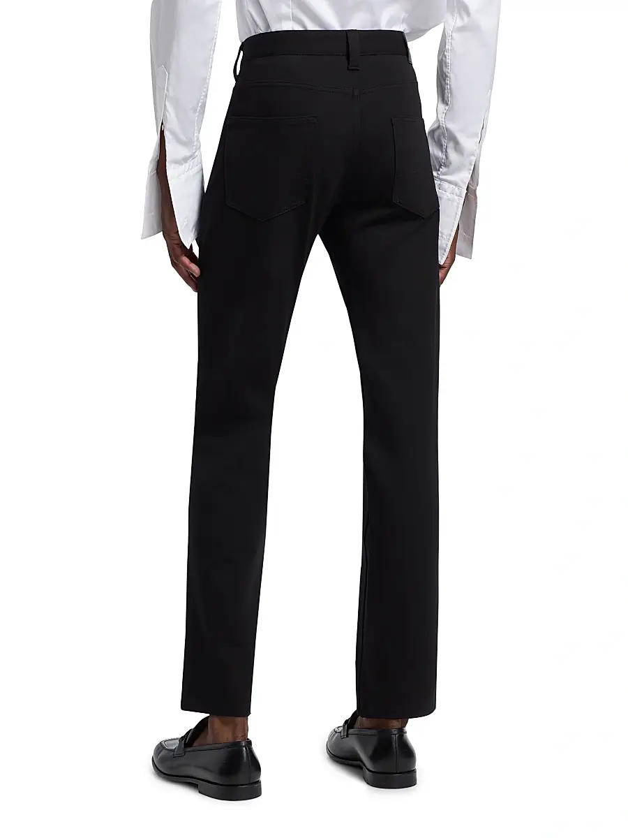 Emporio Armani Men's Slim-Fit Straight-Leg Jeans | Thumbnail 5