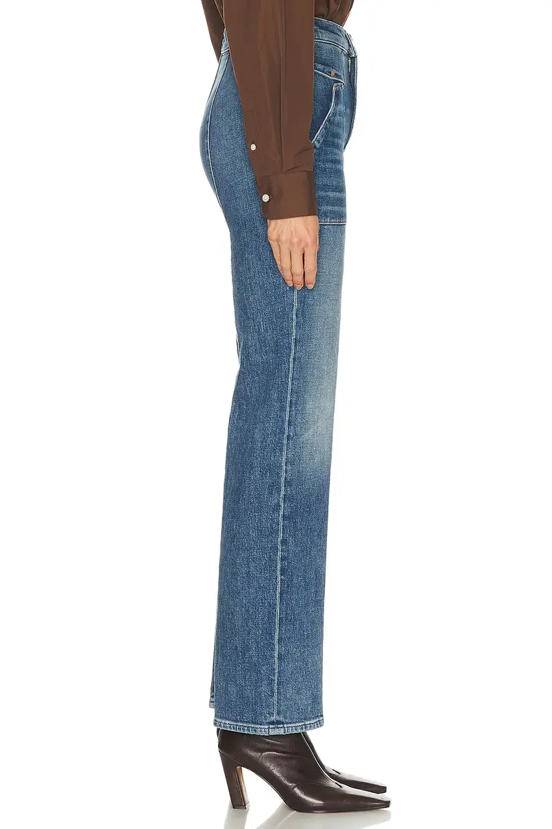 Mother The Riveting Rambler Zip Sneak Jeans | Thumbnail 5