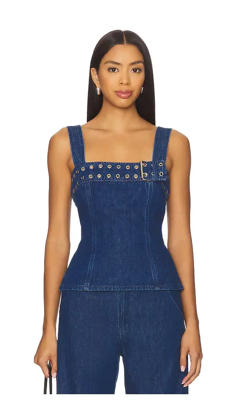 Amanda Uprichard Thalia Top | Image 1 Amanda Uprichard Thalia Top | Image 1