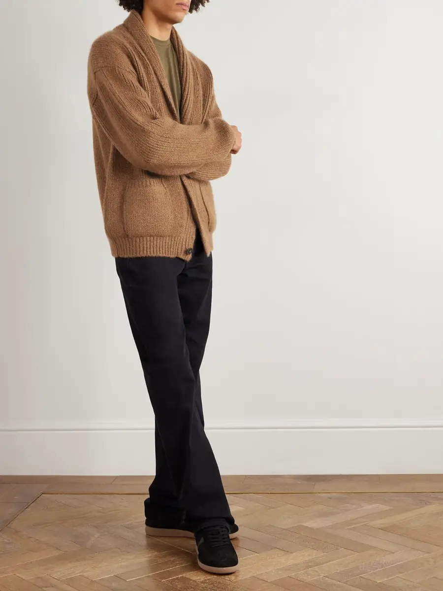 Tom Ford Shawl-Collar Cashmere Cardigan - Men | Thumbnail 2