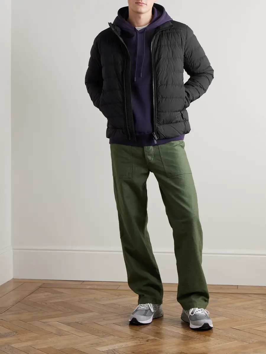 Canada Goose Crofton Logo-Appliquéd Quilted Enduraluxe® Down Jacket - Men | Thumbnail 2