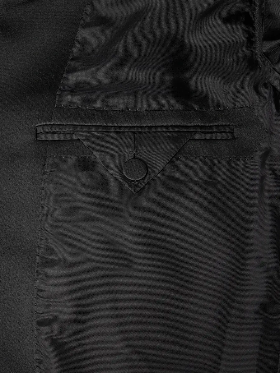 Zegna Satin-Trimmed Cotton-Velvet Tuxedo Jacket - Men | Thumbnail 5