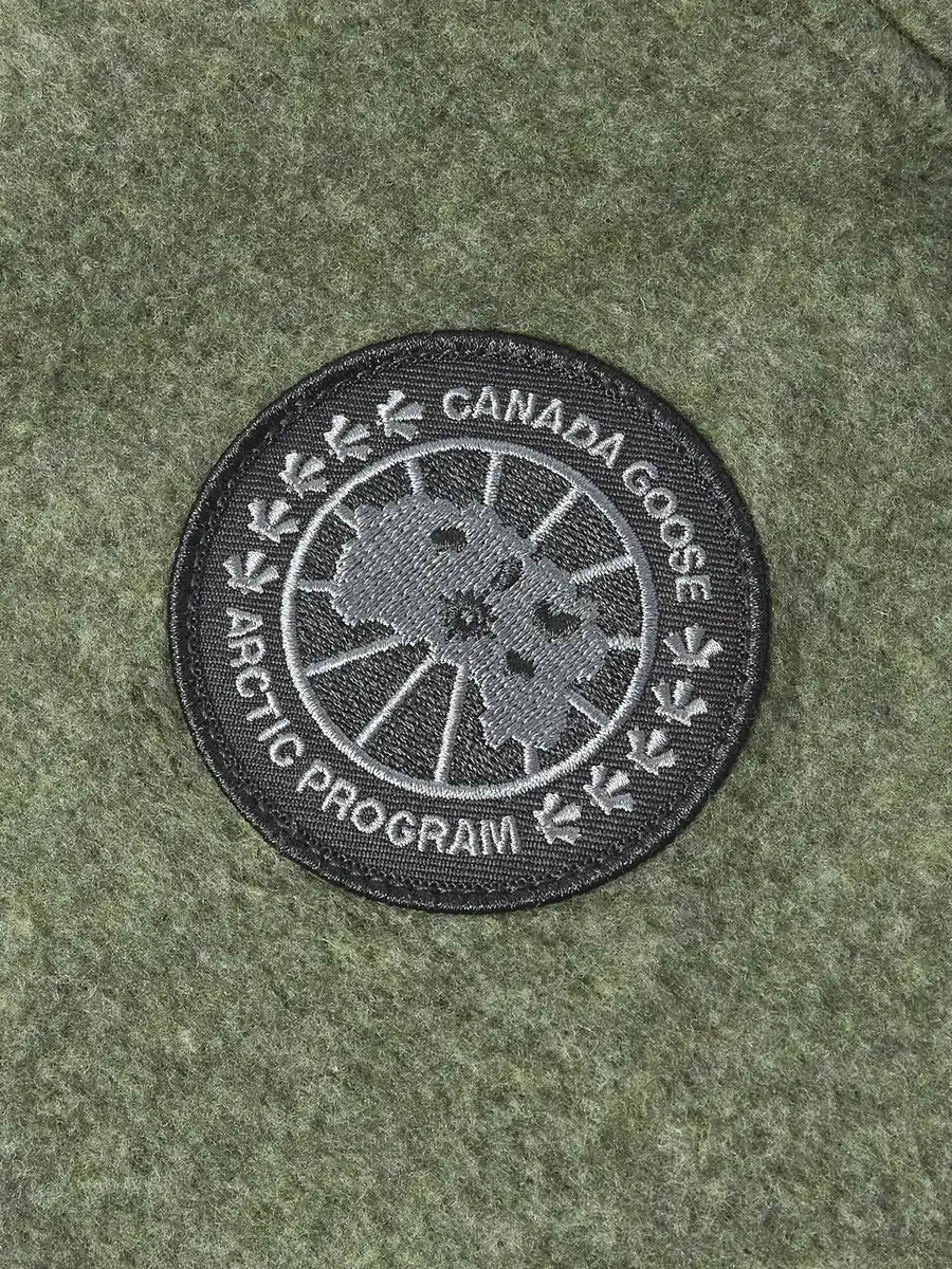 Canada Goose Hudson Logo-Appliquéd Recycled Wool-Blend Fleece Bomber Jacket - Men | Thumbnail 5 Canada Goose Hudson Logo-Appliquéd Recycled Wool-Blend Fleece Bomber Jacket - Men | Thumbnail 5