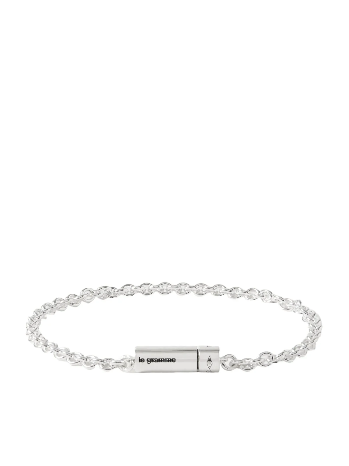 11g Recycled Sterling Silver Chain Bracelet - Men