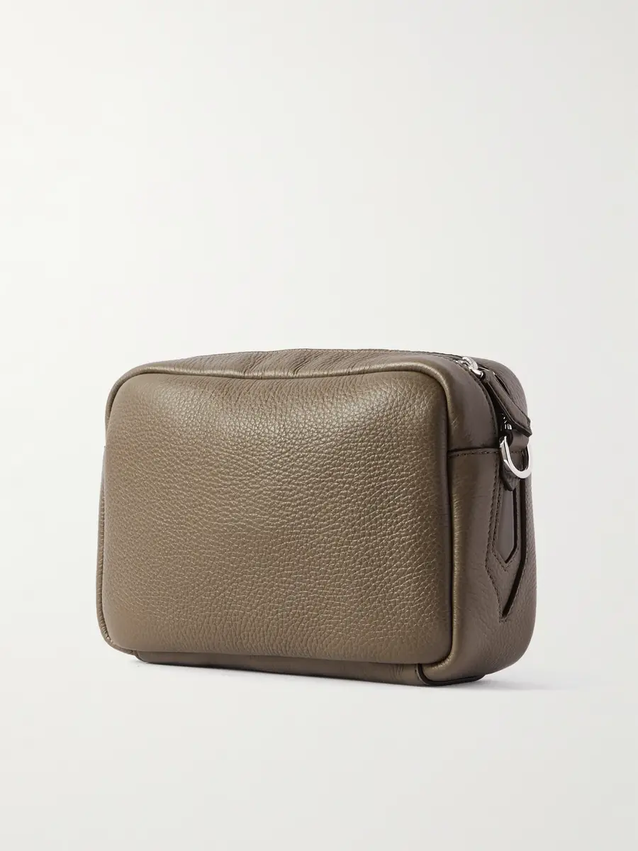 Montblanc Full-Grain Leather Messenger Bag - Men | Thumbnail 3