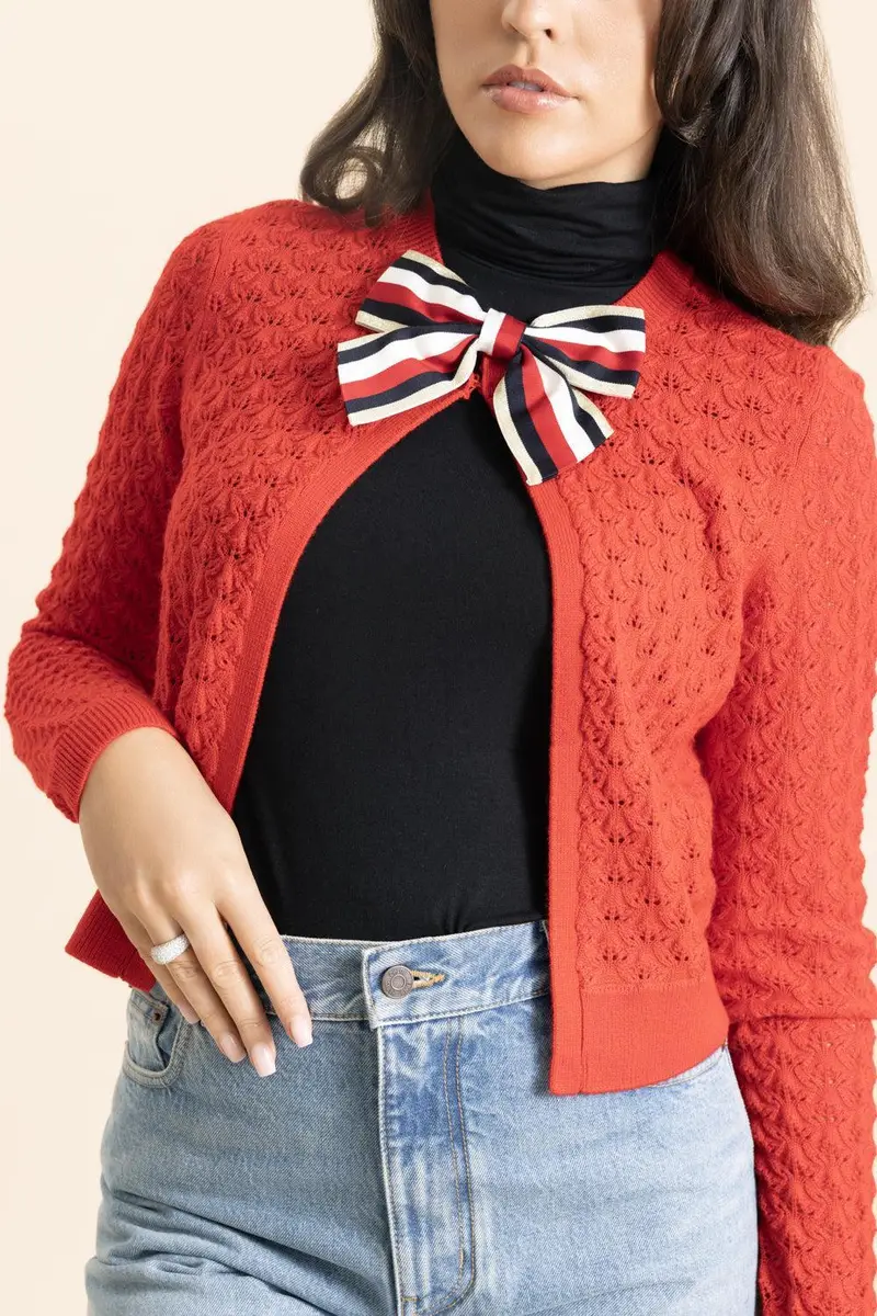 Alice + Olivia Dollie Open Front Cardigan | Thumbnail 3 Alice + Olivia Dollie Open Front Cardigan | Thumbnail 3