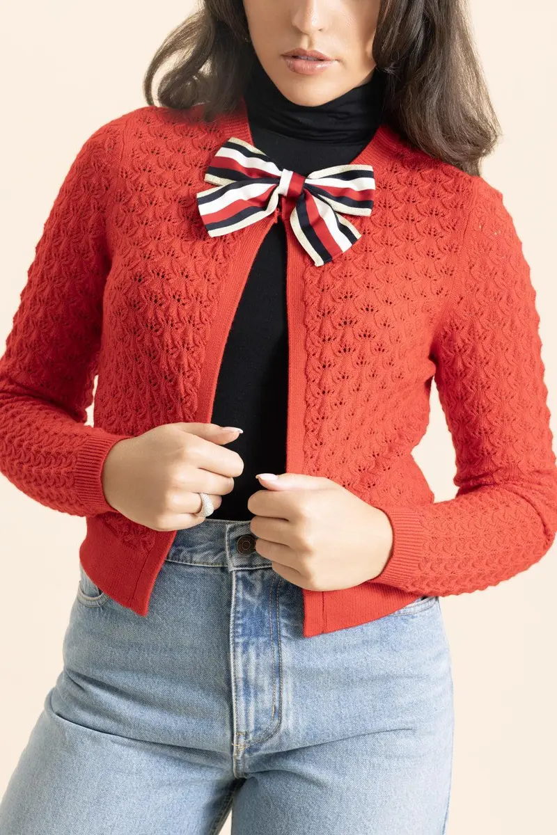 Alice + Olivia Dollie Open Front Cardigan | Thumbnail 4 Alice + Olivia Dollie Open Front Cardigan | Thumbnail 4
