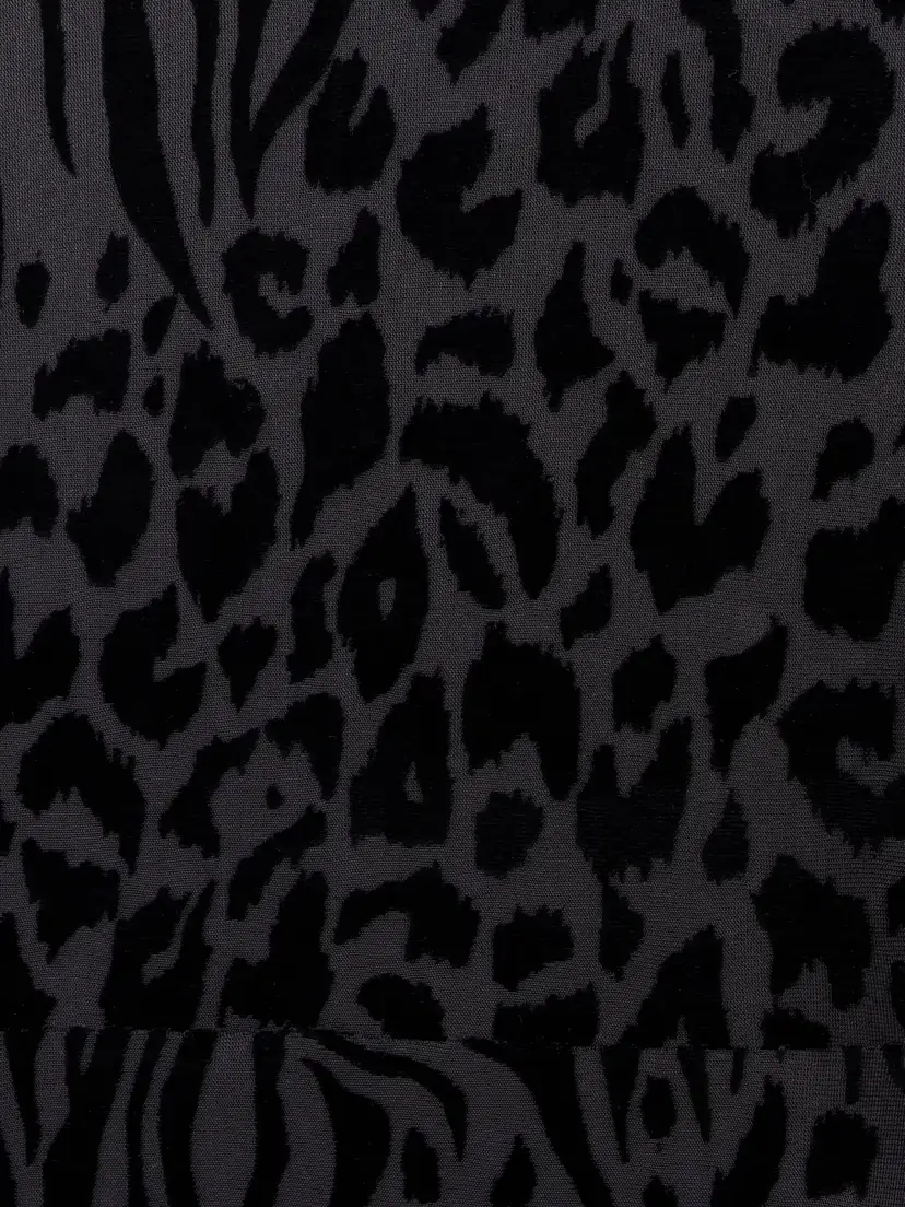 Alex Perry Devoré-velvet Turtleneck Gown | Thumbnail 4