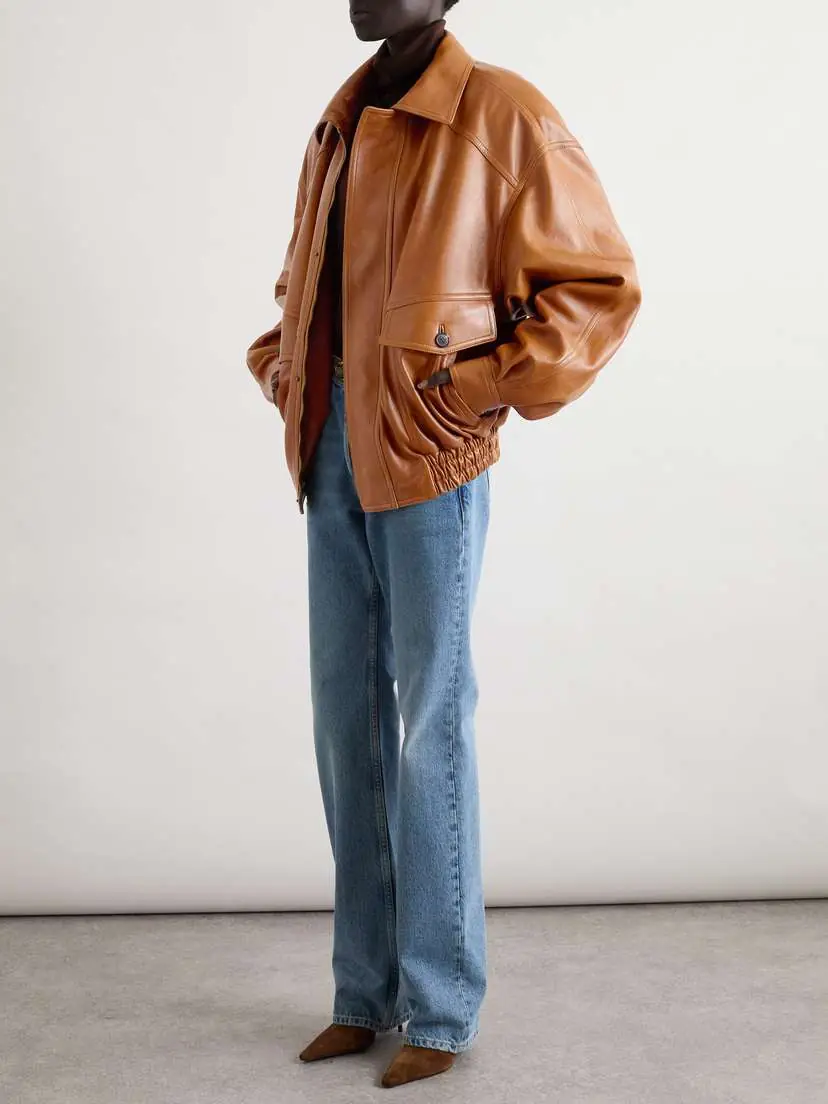 Saint Laurent Leather Jacket | Thumbnail 2 Saint Laurent Leather Jacket | Thumbnail 2