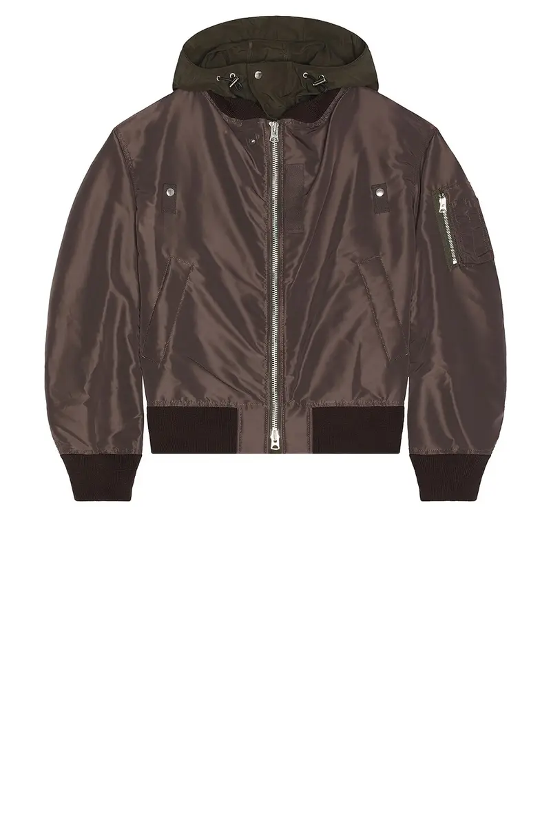 Sacai Nylon Twill X Grosgrain Blouson